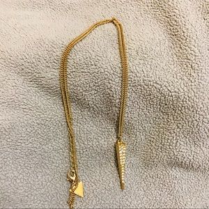 Gold necklace
